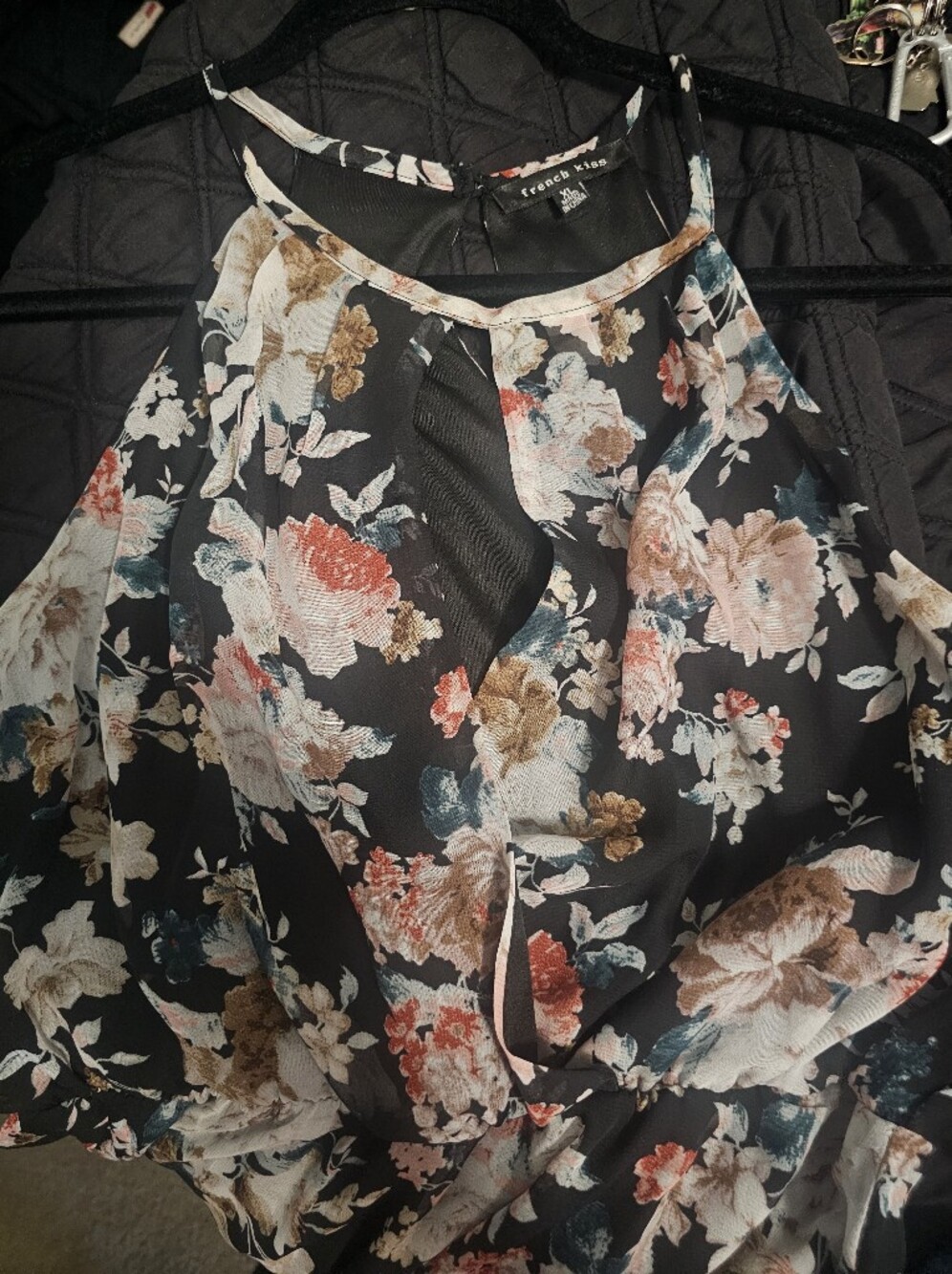 Black Floral Dress